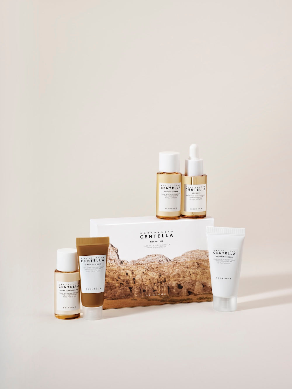 Madagascar Centella Travel Kit