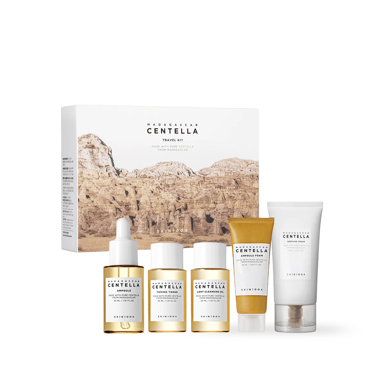 Madagascar Centella Travel Kit